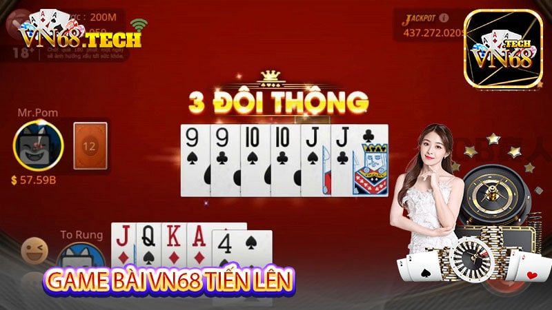 Game bài VN68 tiến lên