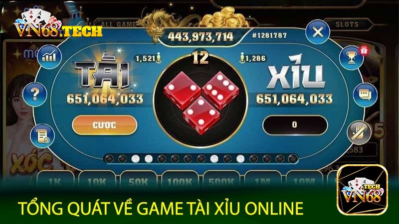 Tổng quát về game tài xỉu online