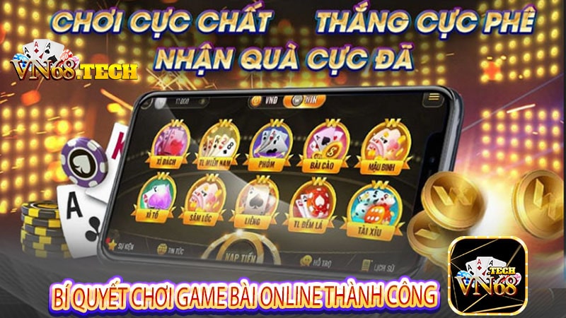 Bí quyết chơi game bài online thành công