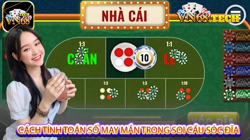 Cách tính toán số may mắn trong soi cầu sóc đĩa