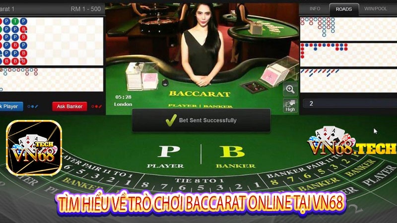 Tìm hiểu về trò chơi Baccarat online tại vn68