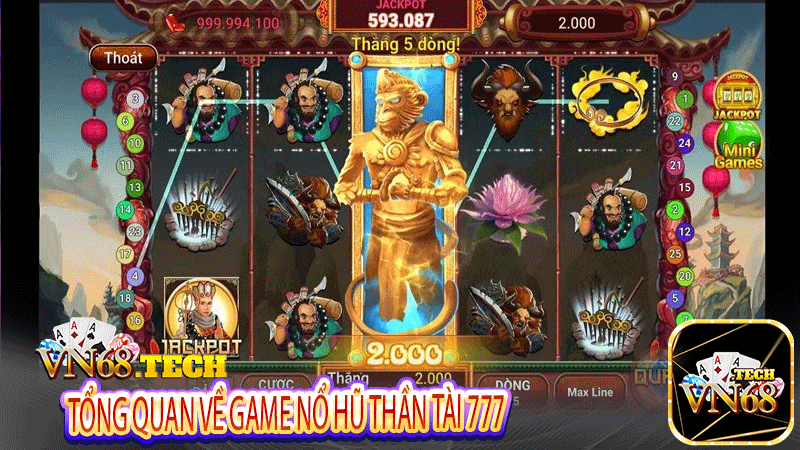 Tổng quan về game nổ hũ Thần tài 777