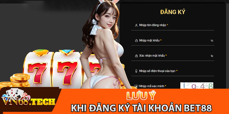 Những lưu ý quan trọng để đăng ký Bet88 thành công ngay từ lần đầu